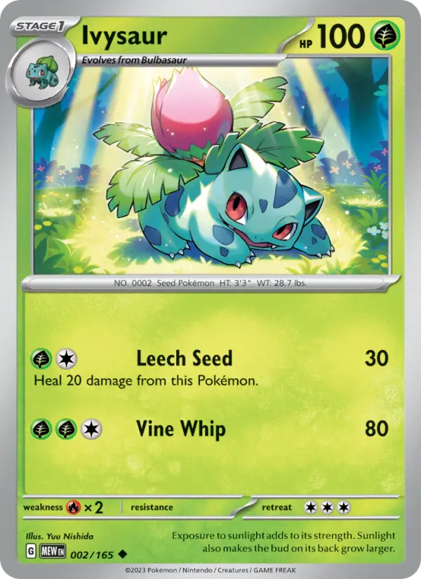 Ivysaur, 002/165