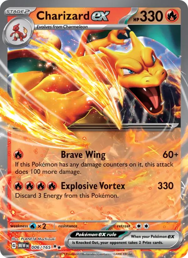 Charizard ex, 006/165