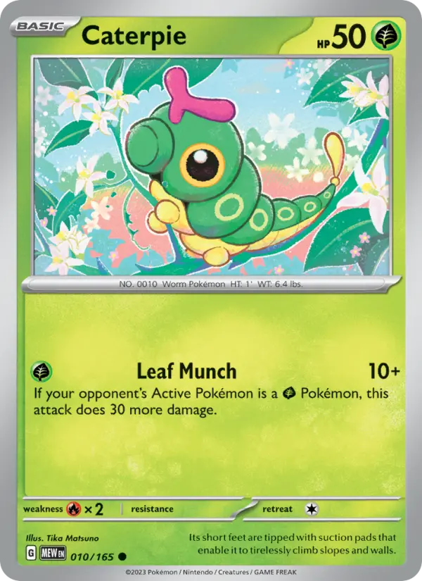 Caterpie, 010/165