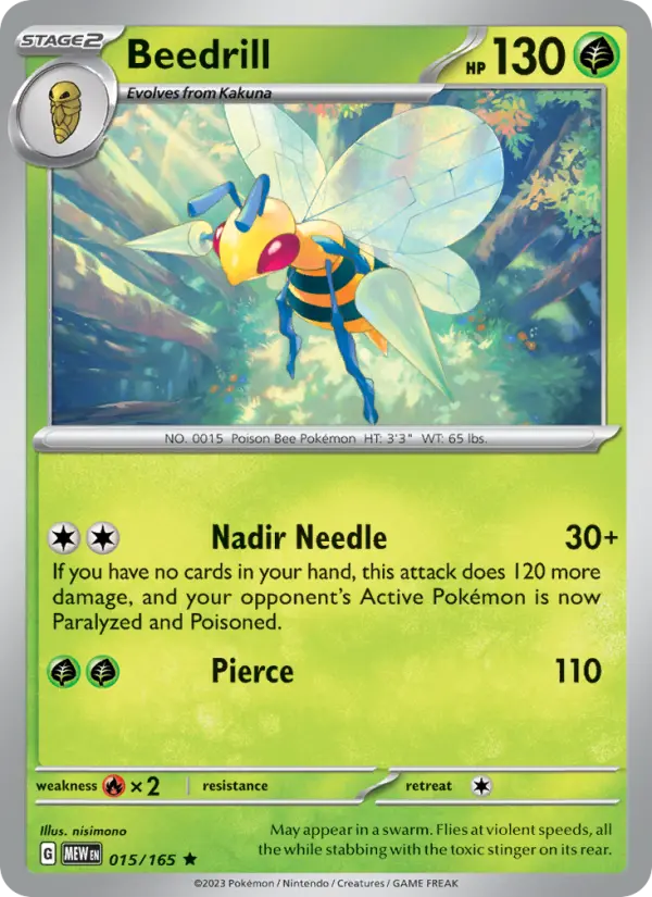 Beedrill, 015/165