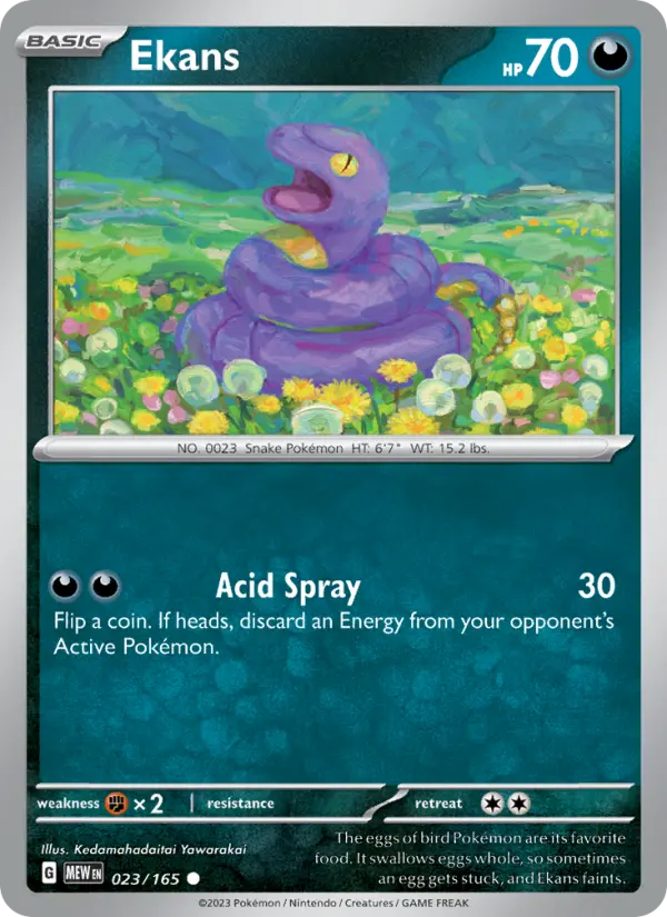 Ekans, 023/165