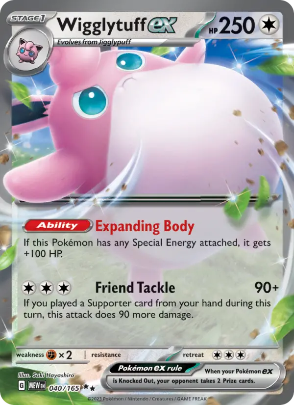 Wigglytuff ex, 040/165