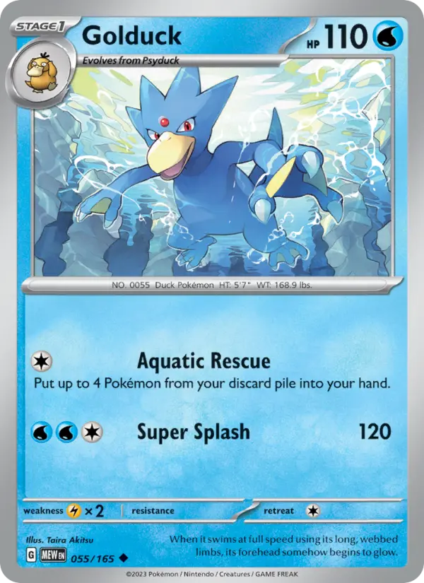 Golduck, 055/165