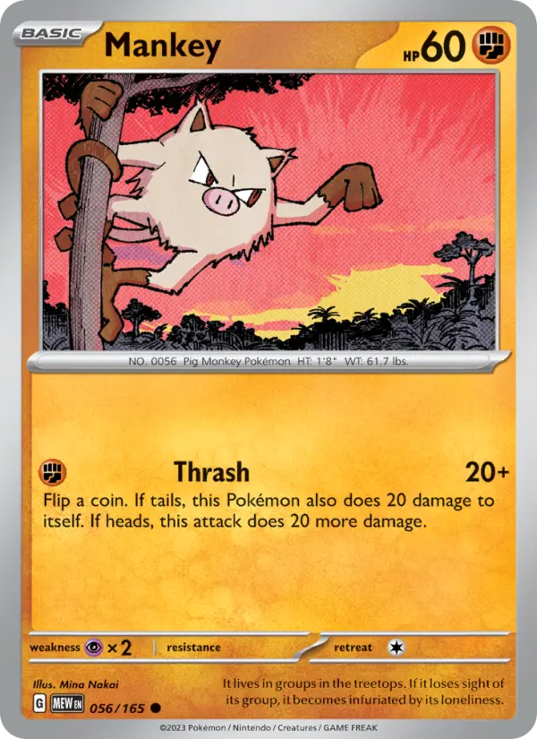Mankey, 056/165