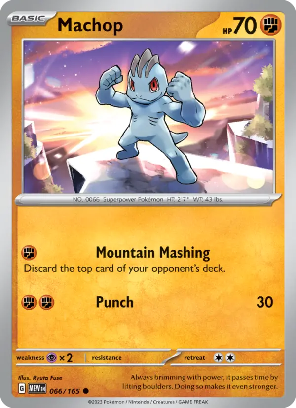 Machop, 066/165