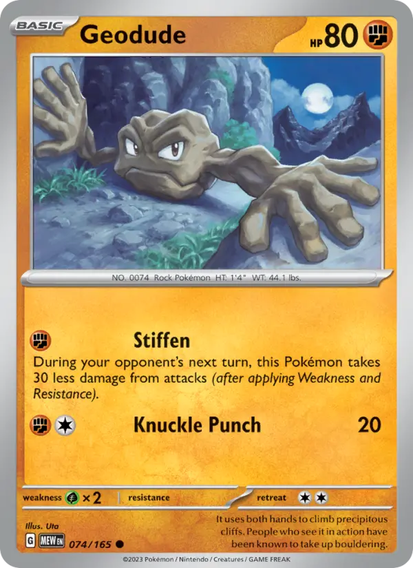 Geodude, 074/165