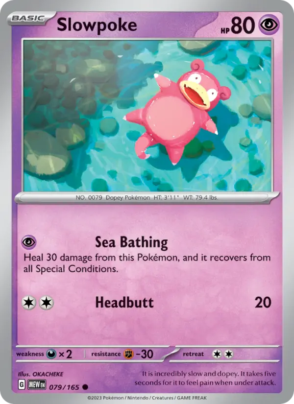 Slowpoke, 079/165
