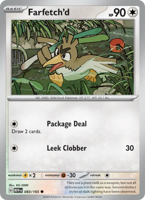 Farfetch'd, 083/165