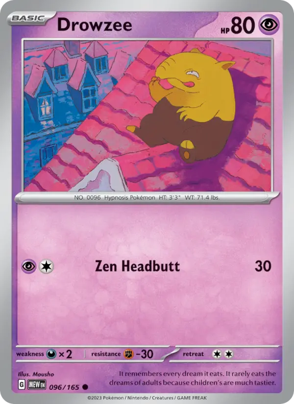Drowzee, 096/165