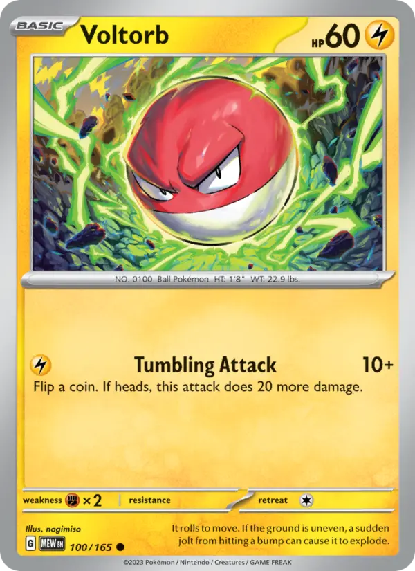 Voltorb, 100/165