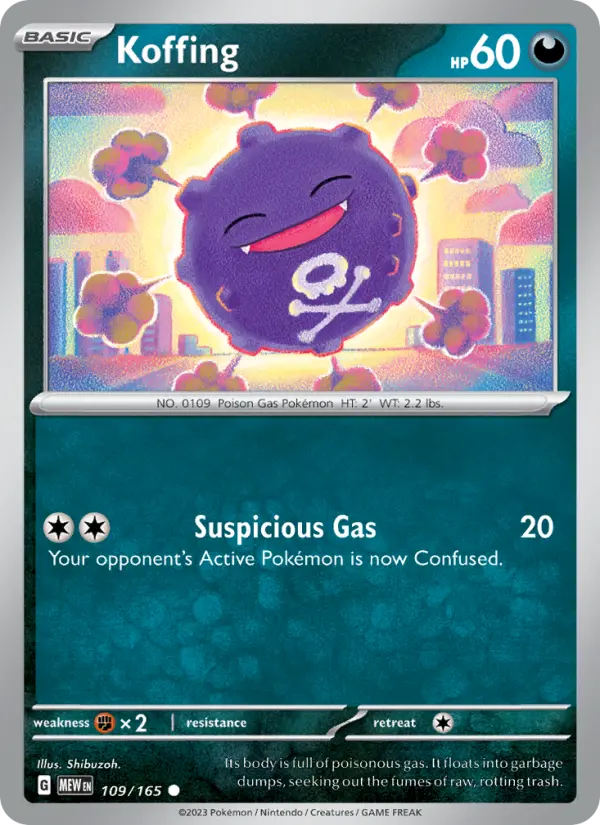 Koffing, 109/165