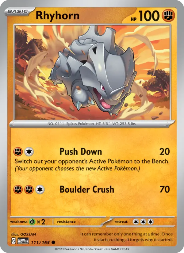 Rhyhorn, 111/165