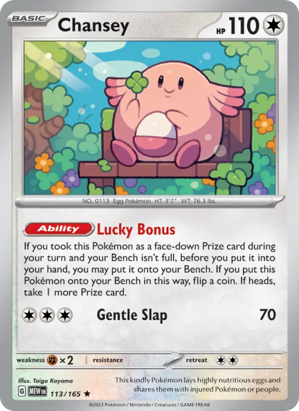 Chansey, 113/165