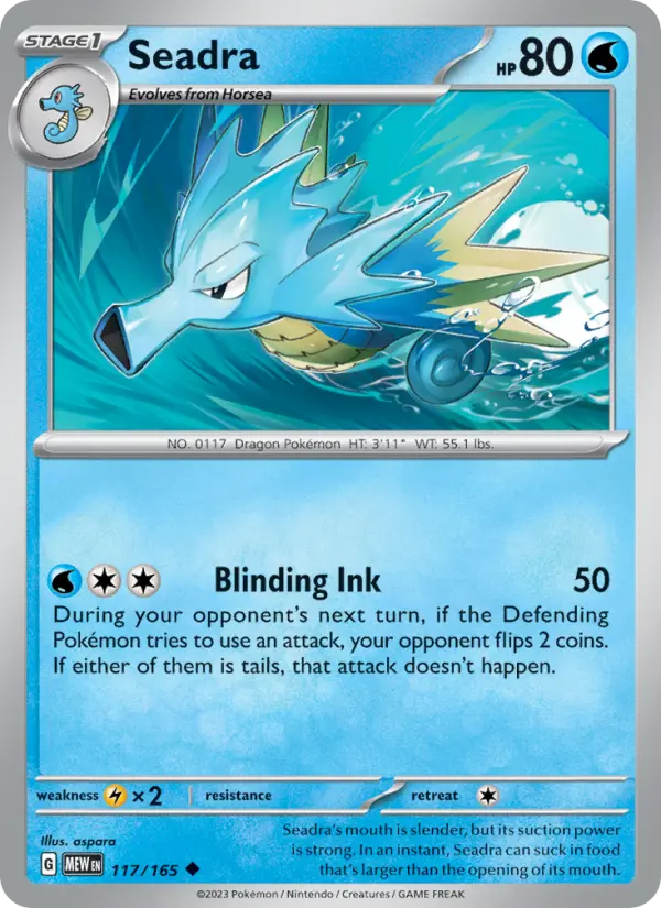 Seadra, 117/165