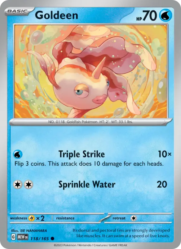 Goldeen, 118/165