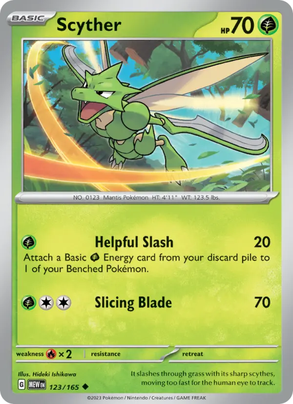Scyther, 123/165
