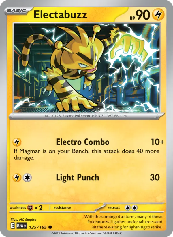 Electabuzz, 125/165