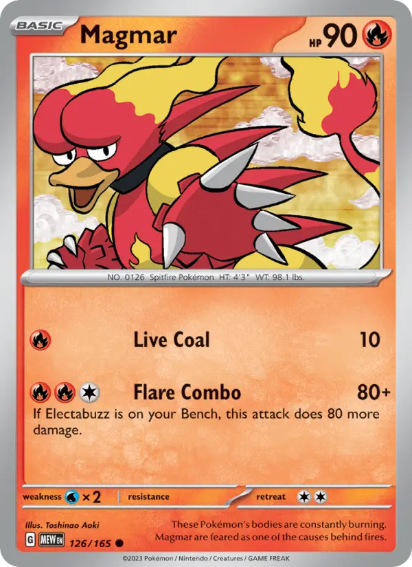 Magmar, 126/165