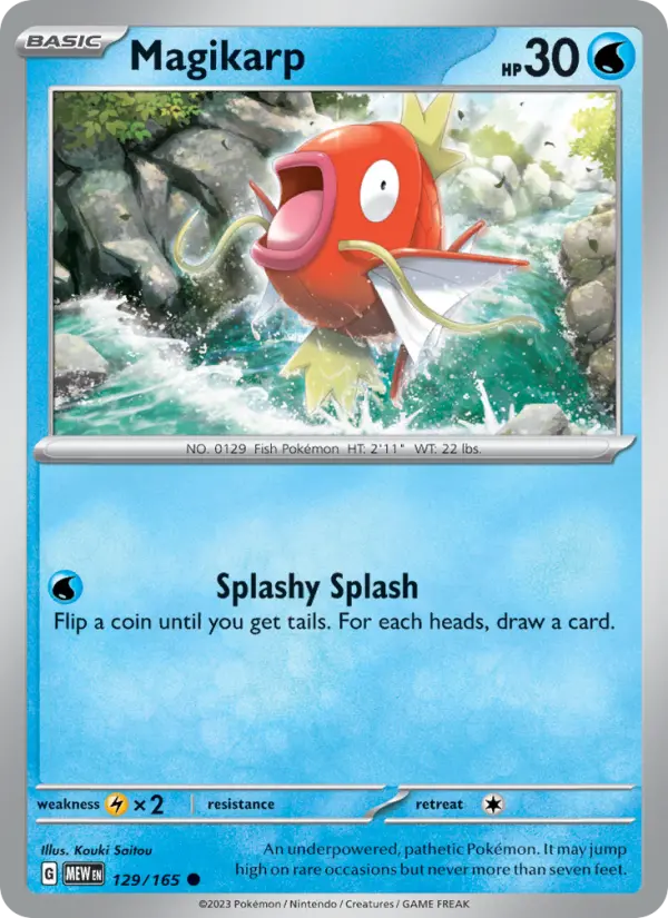 Magikarp, 129/165