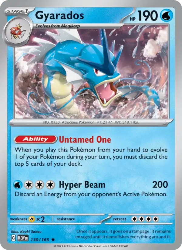 Gyarados, 130/165