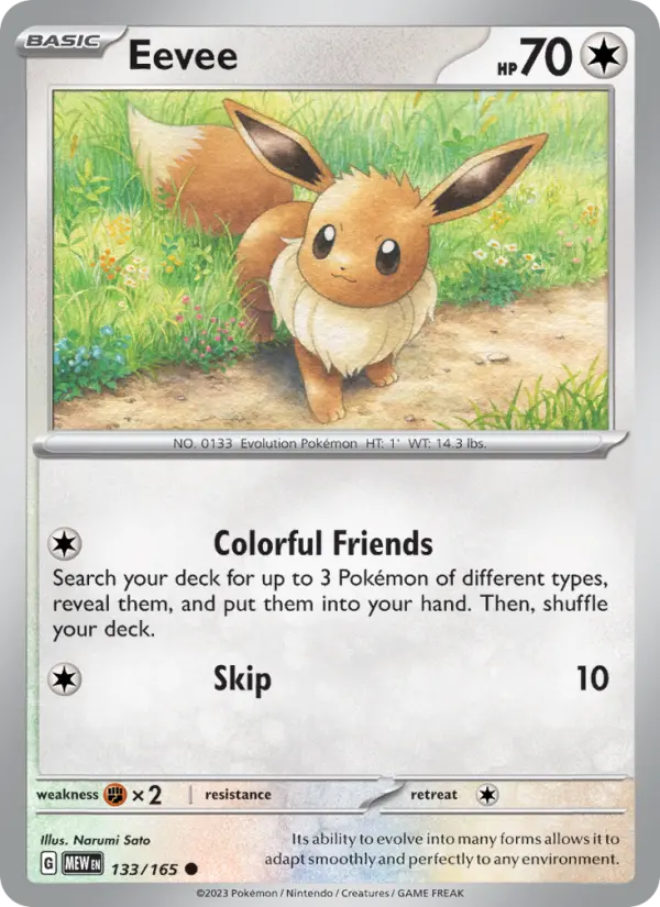 Eevee, 133/165