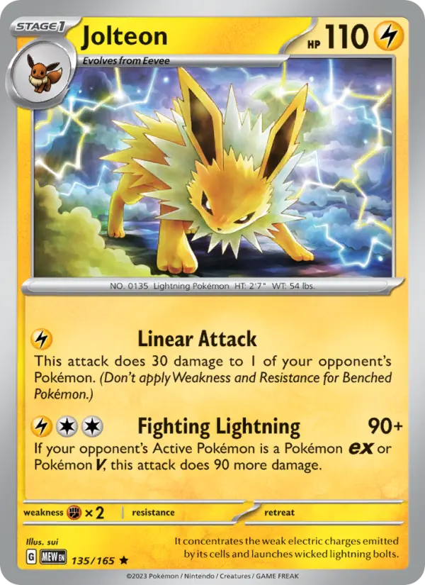 Jolteon, 135/165
