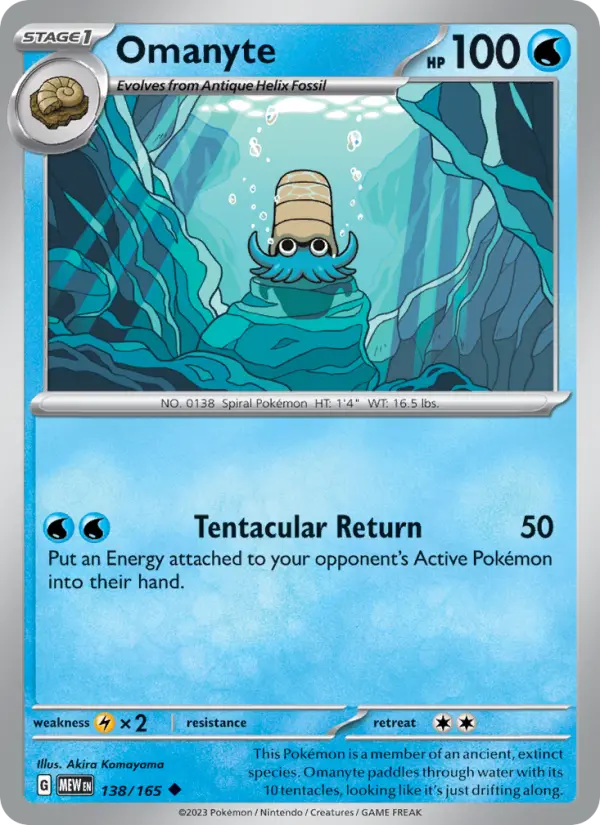 Omanyte, 138/165
