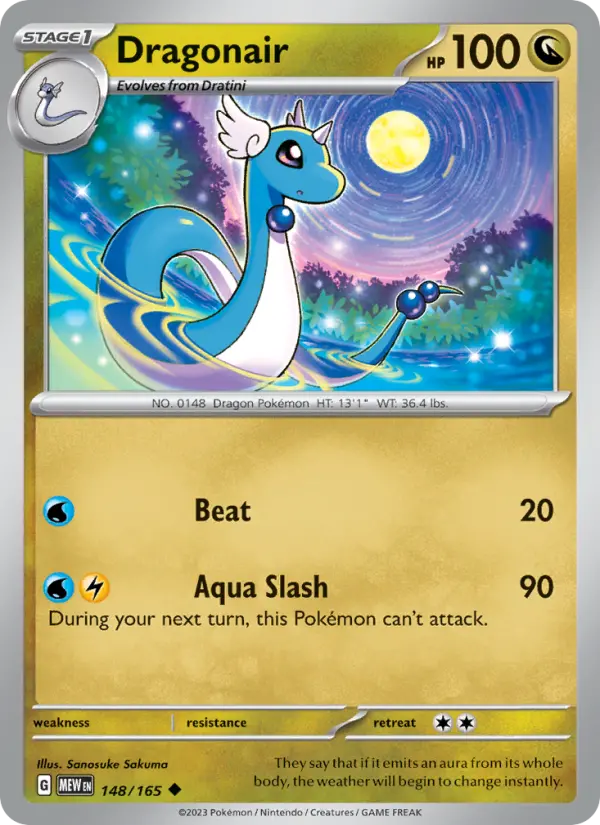 Dragonair, 148/165