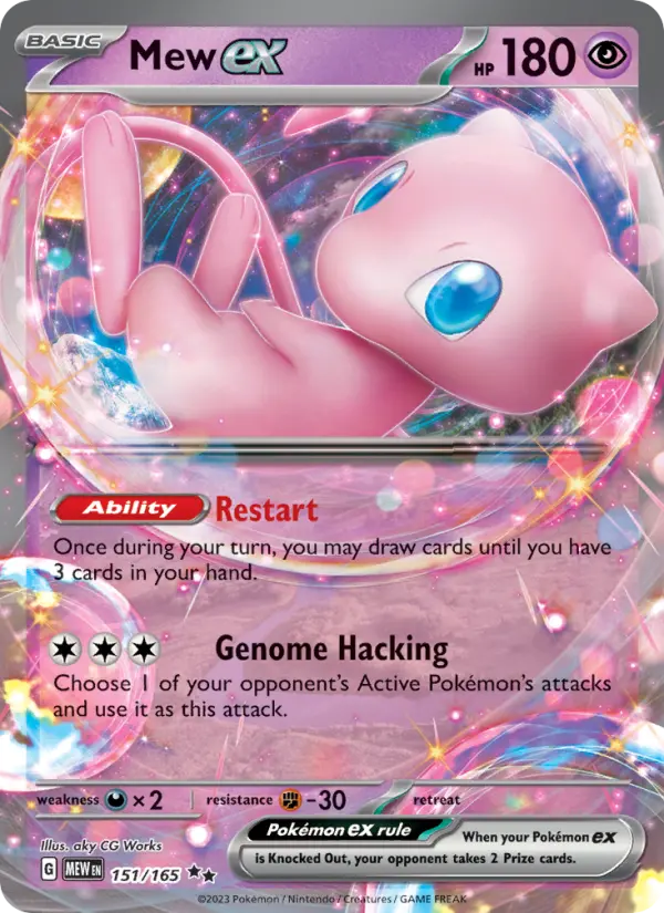 Mew ex, 151/165