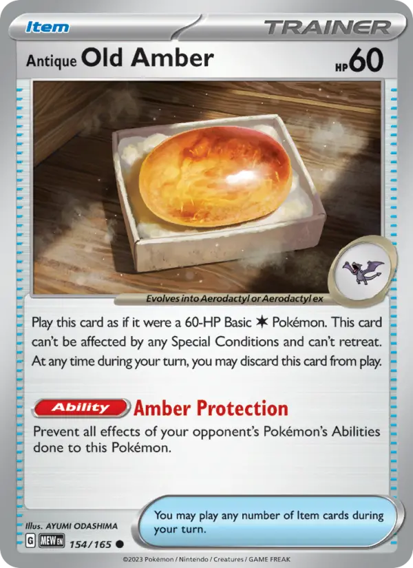 Antique Old Amber, 154/165