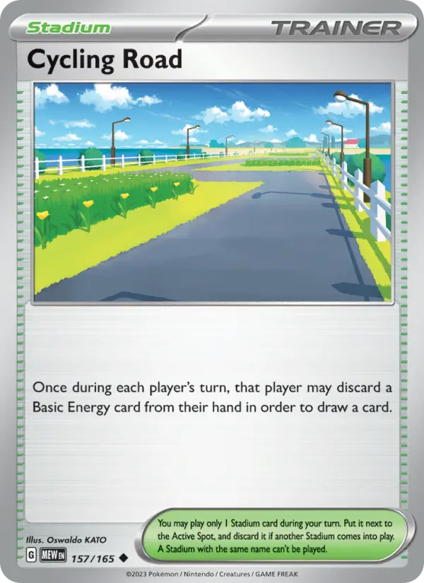 Cycling Road, 157/165