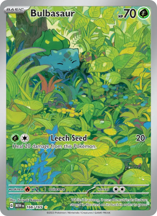 Bulbasaur, 166/165