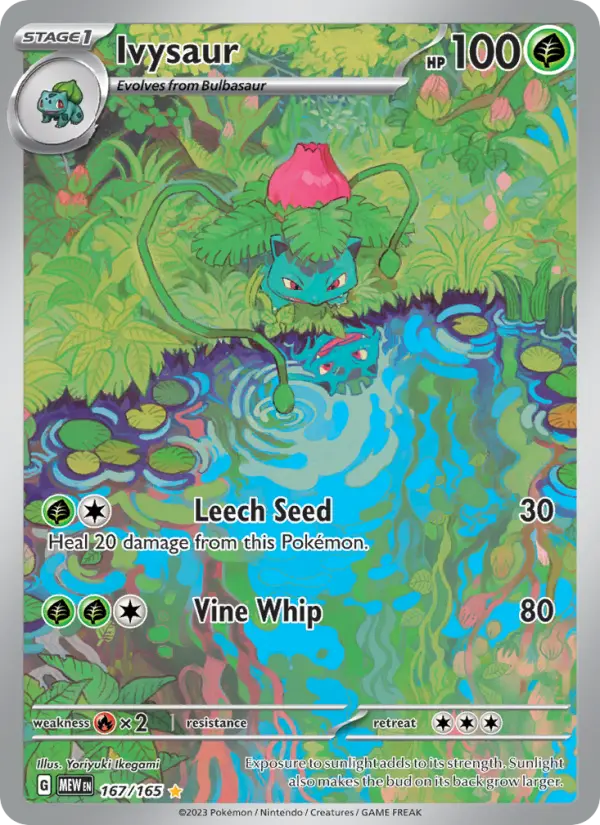 Ivysaur, 167/165