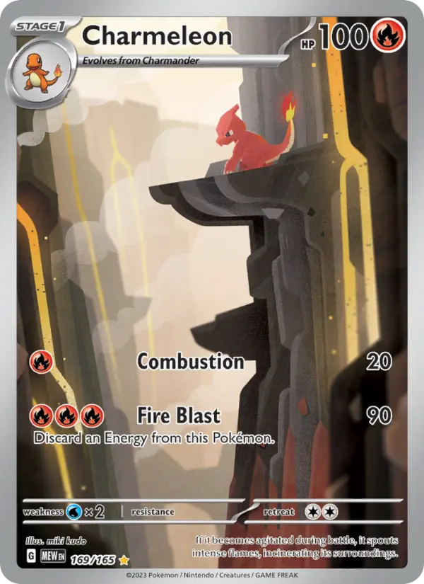 Charmeleon, 169/165