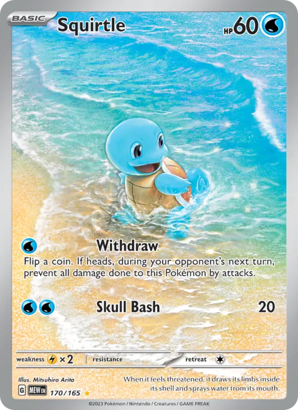 Squirtle, 170/165