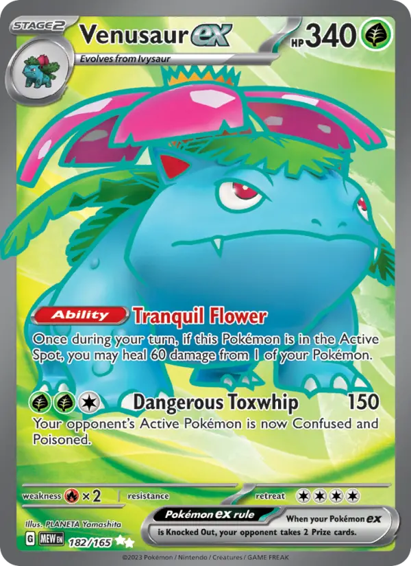 Venusaur ex, 182/165