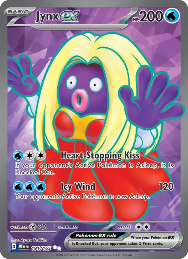 Jynx ex, 191/165