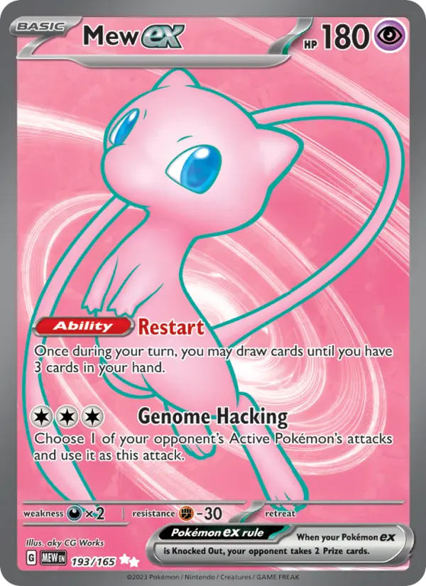 Mew ex, 193/165