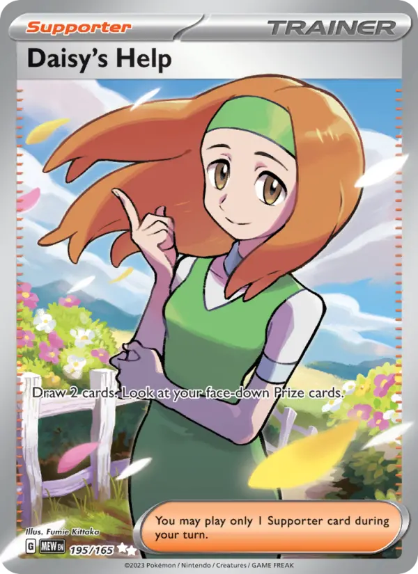Daisy's Help, 195/165