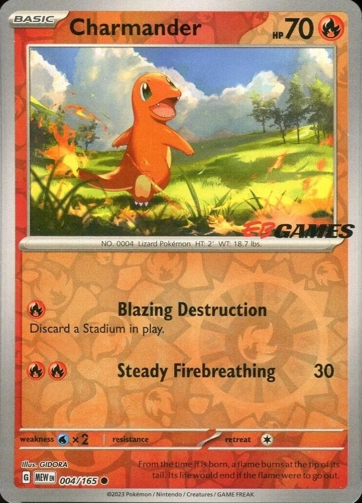 Charmander (EB Games Stamp), 004/165