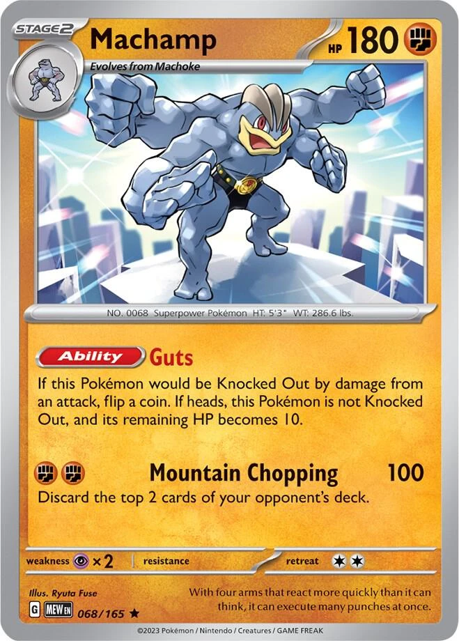 Machamp (Sam's Club Cosmos Holo), 068/165