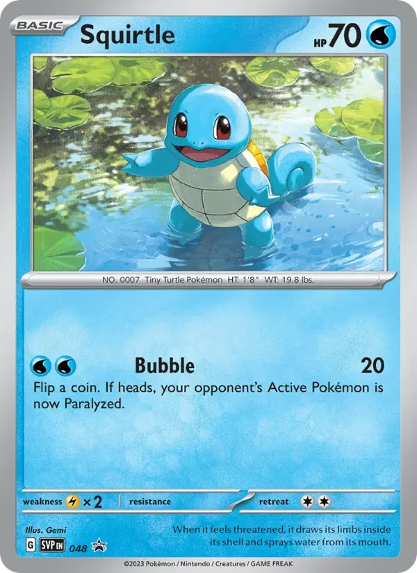 Squirtle, SVP048