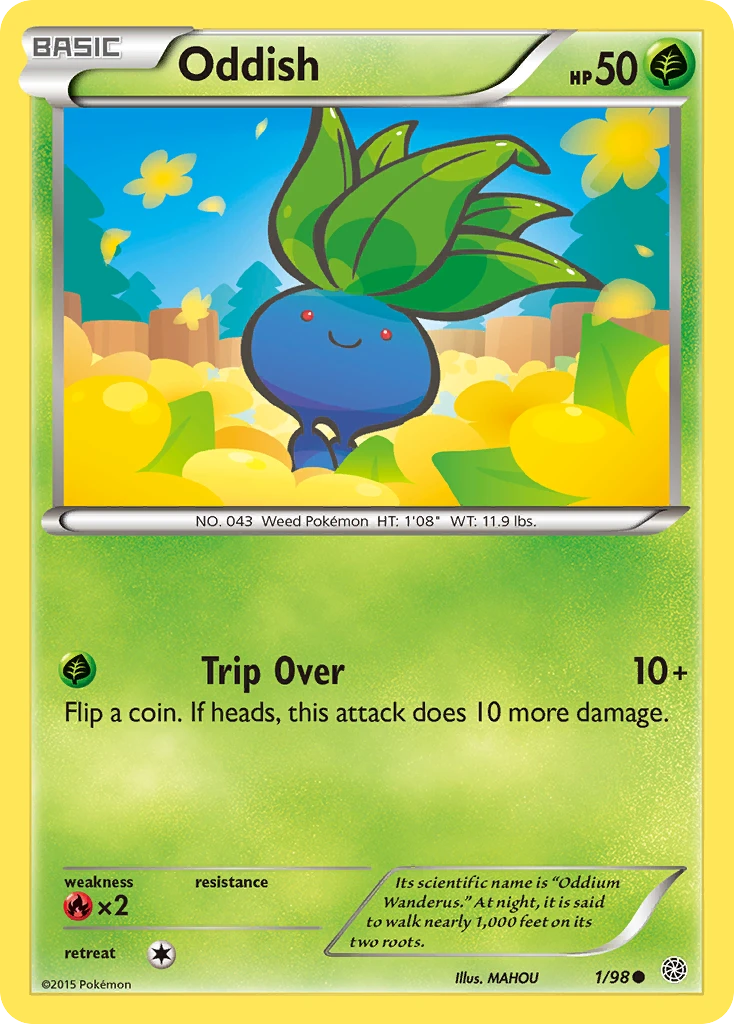 Oddish, 001/098