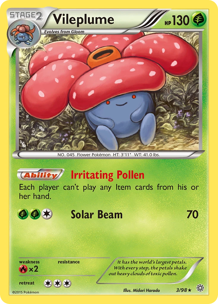 Vileplume, 003/098