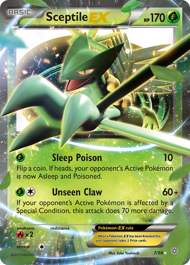 Sceptile-EX, 007/098