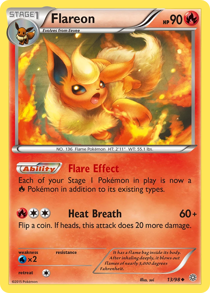 Flareon, 013/098