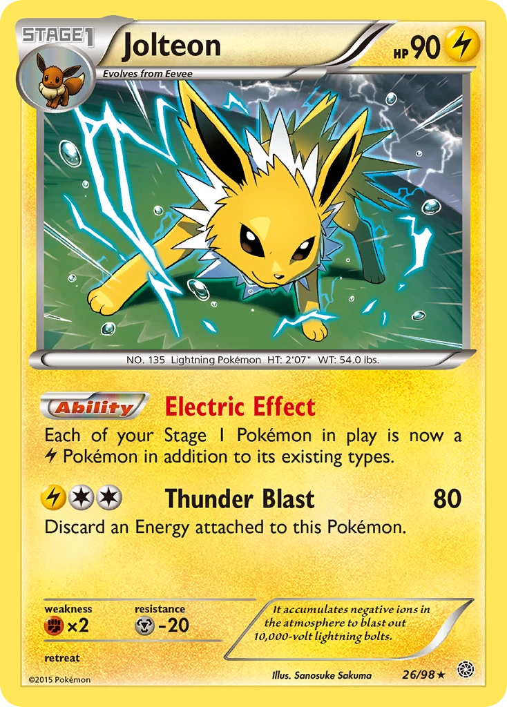Jolteon, 026/098