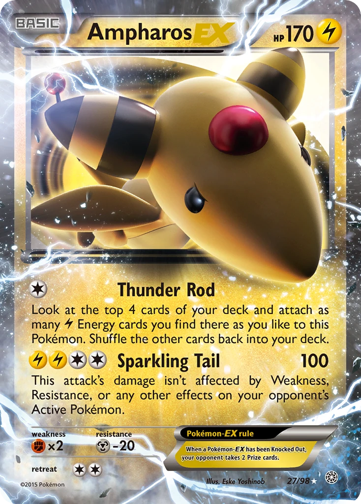 Ampharos-EX, 027/098