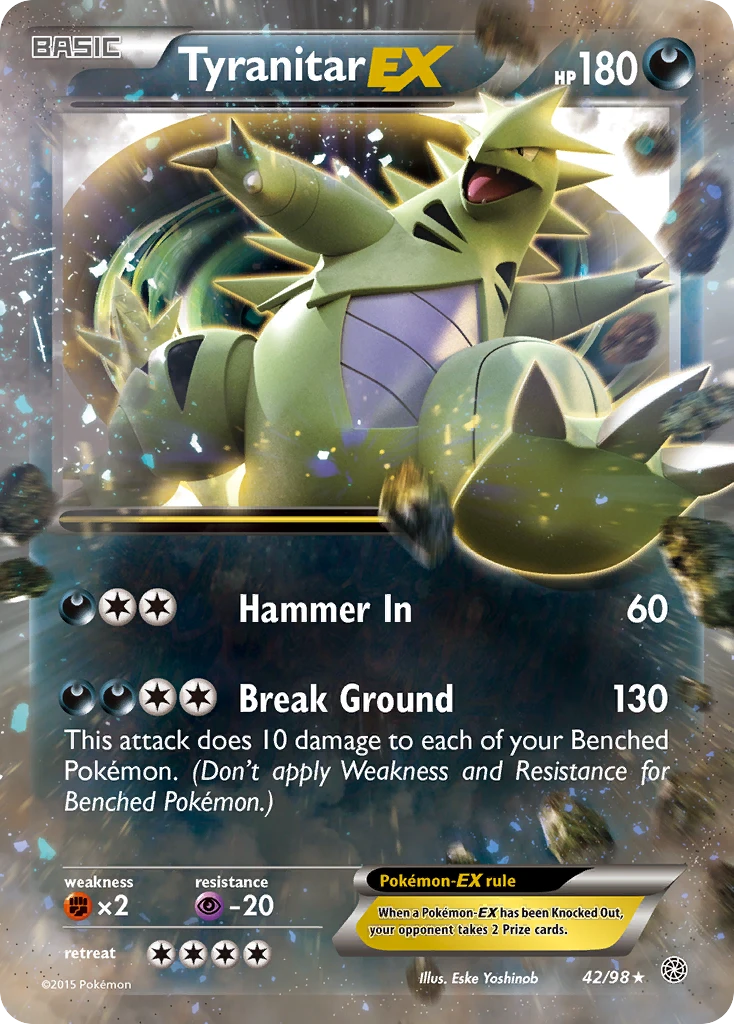 Tyranitar-EX, 042/098