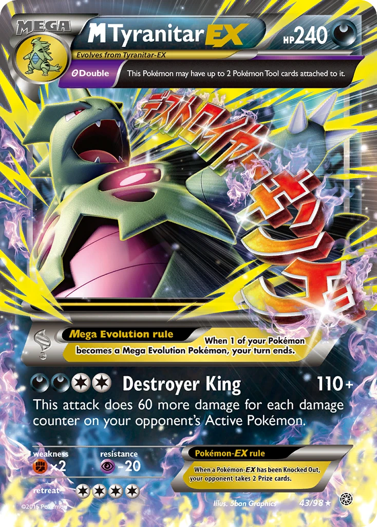 M Tyranitar-EX, 043/098